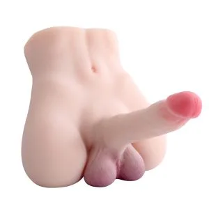 MAN-1 realistic male torso doll with dildo - KeHarbor product photo