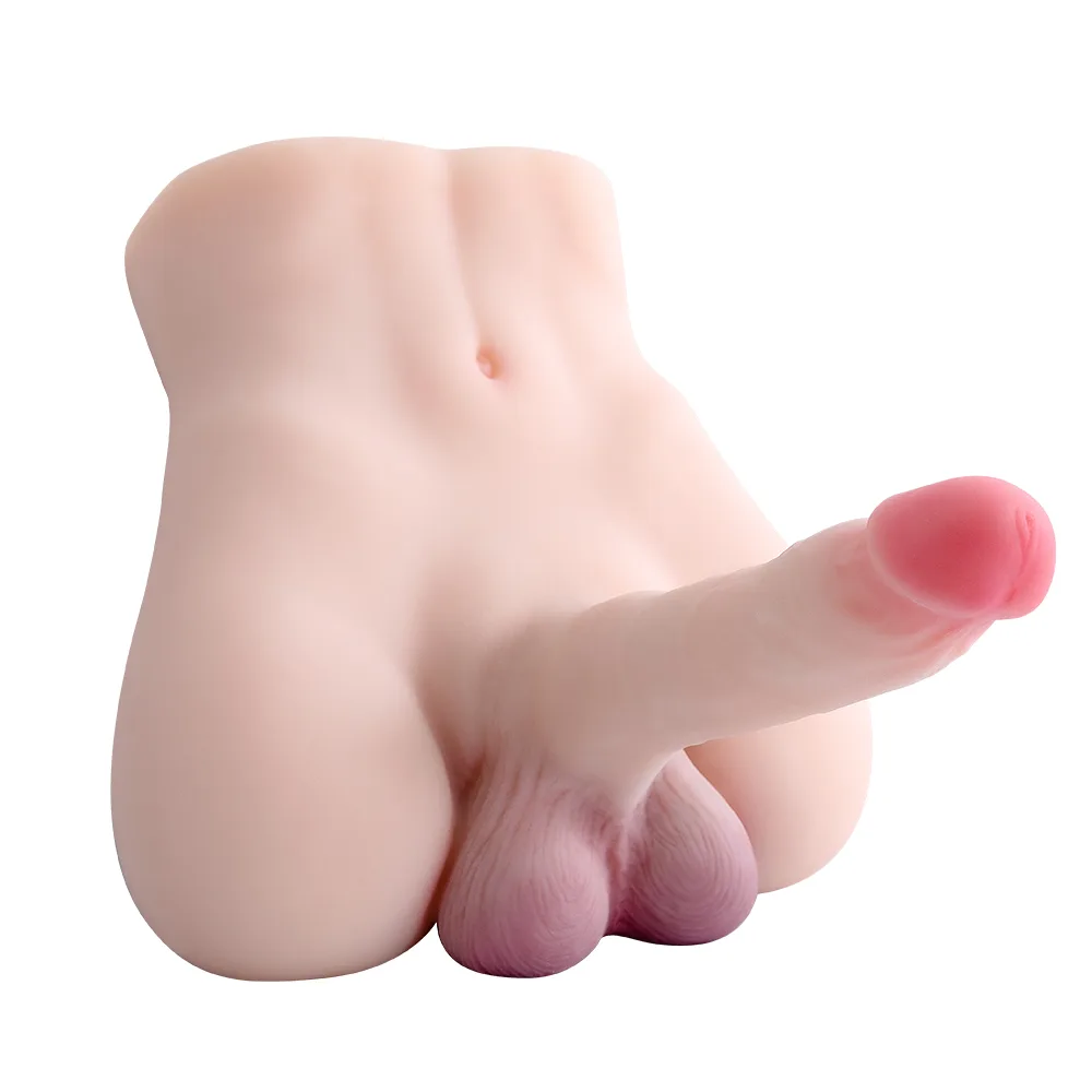 MAN-1 realistic male torso doll with dildo - KeHarbor product photo