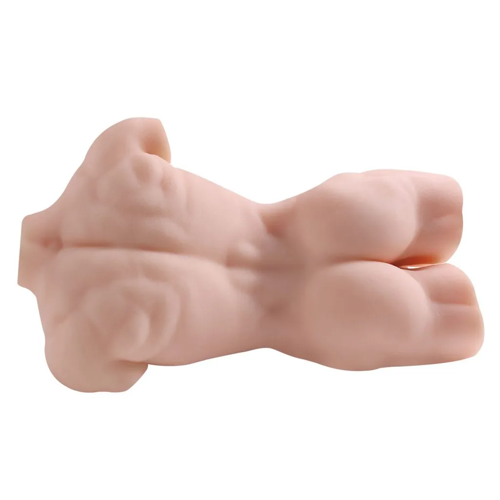MAN-12 realistic male torso doll with dildo - KeHarbor product photo - view 5