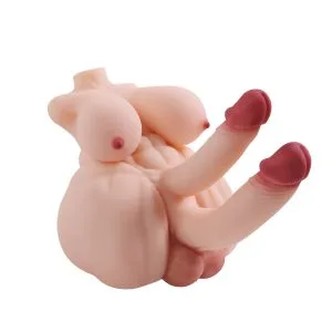 RY460 realistic male torso doll with dildo - KeHarbor product photo