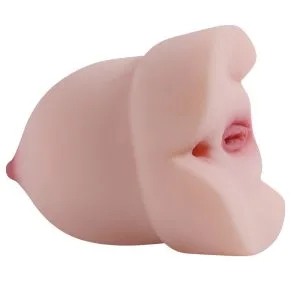 Peach 120 TPE big-breast torso sex doll - KeHarbor product photo