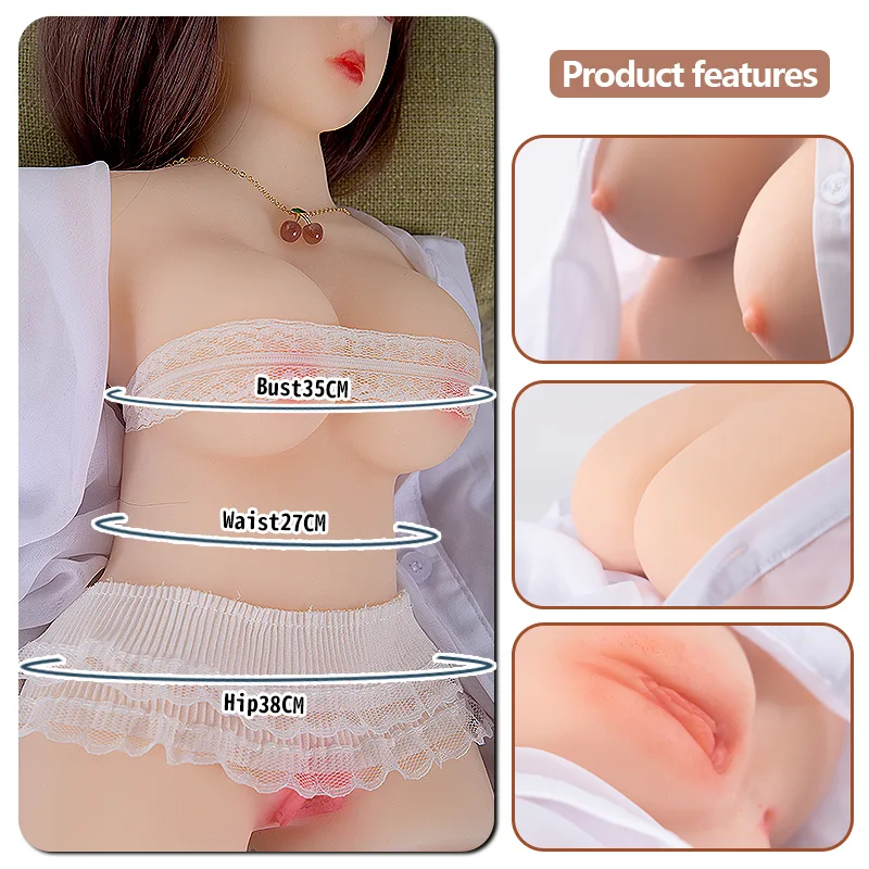 Butterfly-240 realistic tpe torso sex doll - KeHarbor product photo