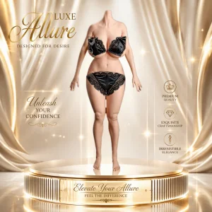 110cm Natural-Bust Full-Size TPE Sex Doll - Complete Body with Head