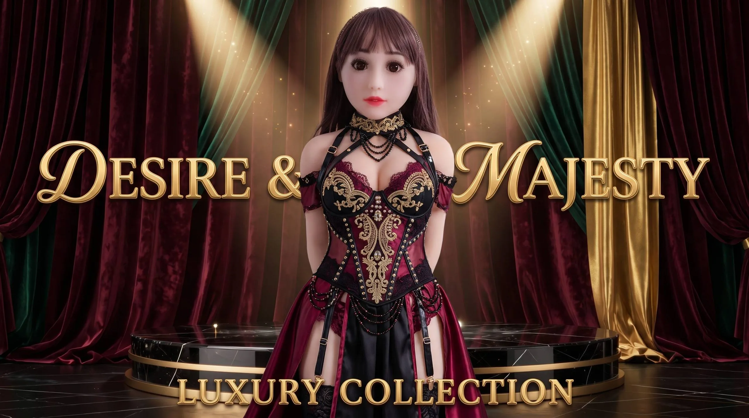 Allure-95 realistic tpe torso sex doll - KeHarbor product photo - view 4