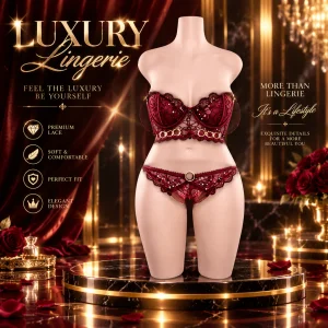 GXG2110 realistic silicone torso sex doll - KeHarbor product photo