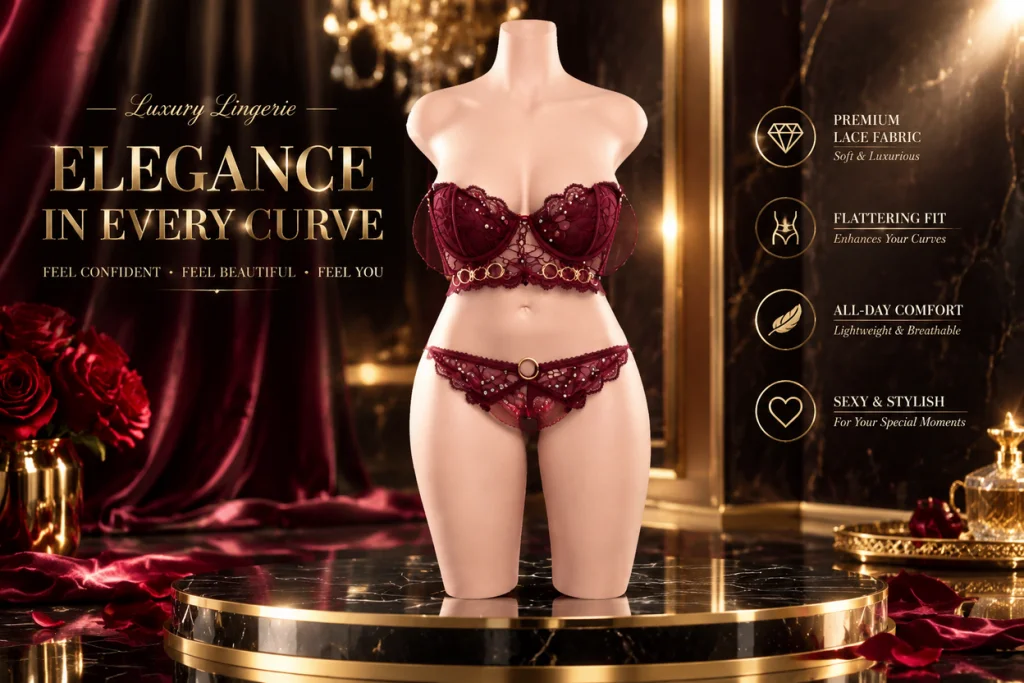 GXG2110 realistic silicone torso sex doll - KeHarbor product photo - view 3