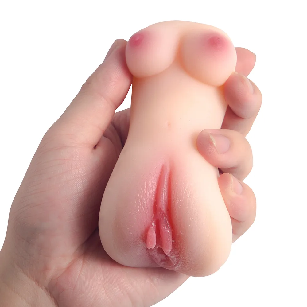 m110 realistic tpe pocket pussy stroker - KeHarbor product photo - view 3