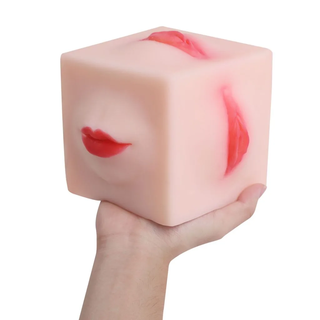 Magic Cube 210 realistic tpe pocket pussy stroker - KeHarbor product photo - view 5