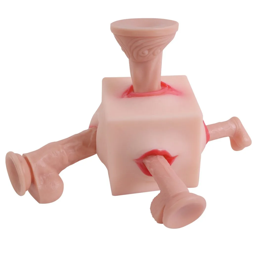 Magic Cube 210 realistic tpe pocket pussy stroker - KeHarbor product photo - view 6