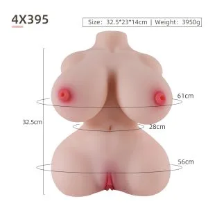 4x395 realistic tpe torso sex doll - KeHarbor product photo