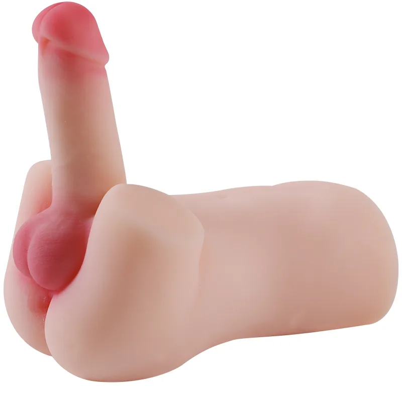 MAN-3 realistic male torso doll with dildo - KeHarbor product photo