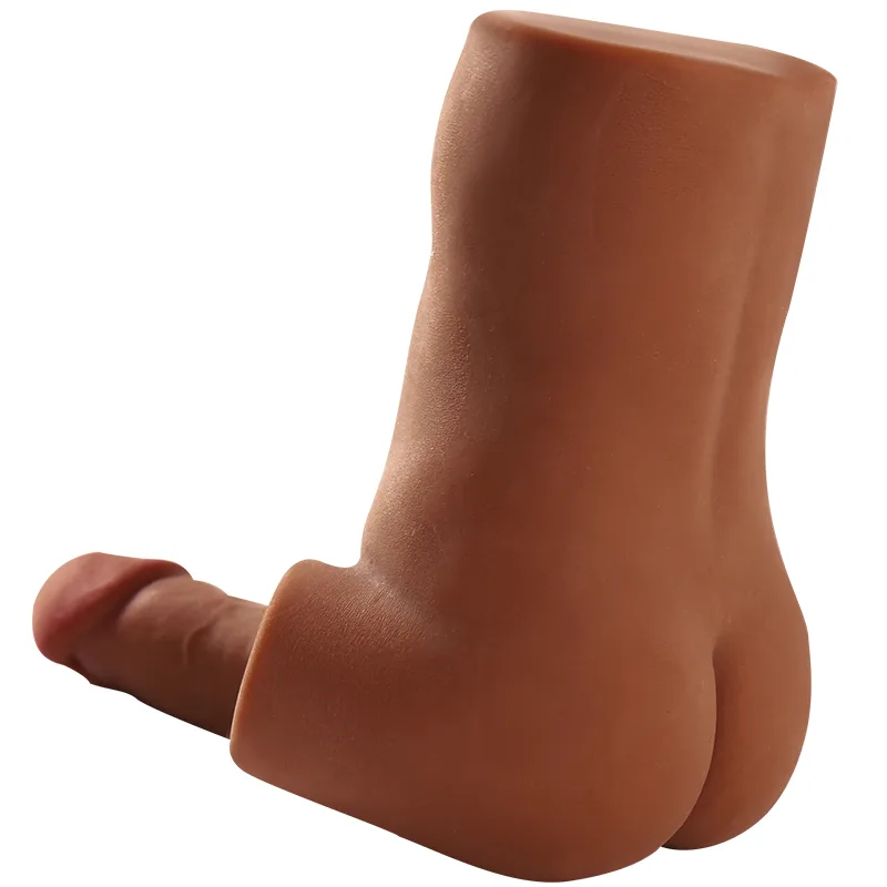 MAN-3 realistic male torso doll with dildo - KeHarbor product photo - view 4