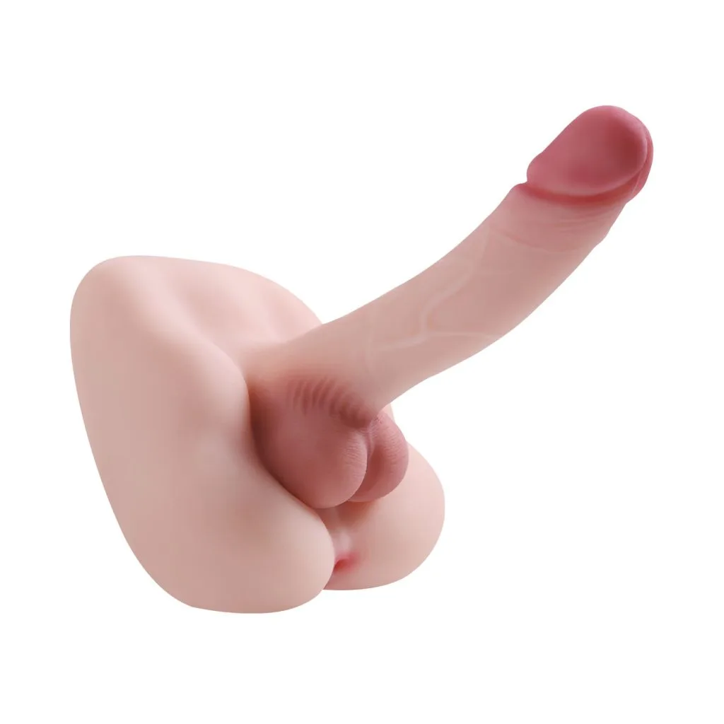 MAN-7 realistic male torso doll with dildo - KeHarbor product photo - view 6