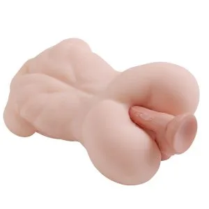MAN-11 realistic male torso doll with dildo - KeHarbor product photo