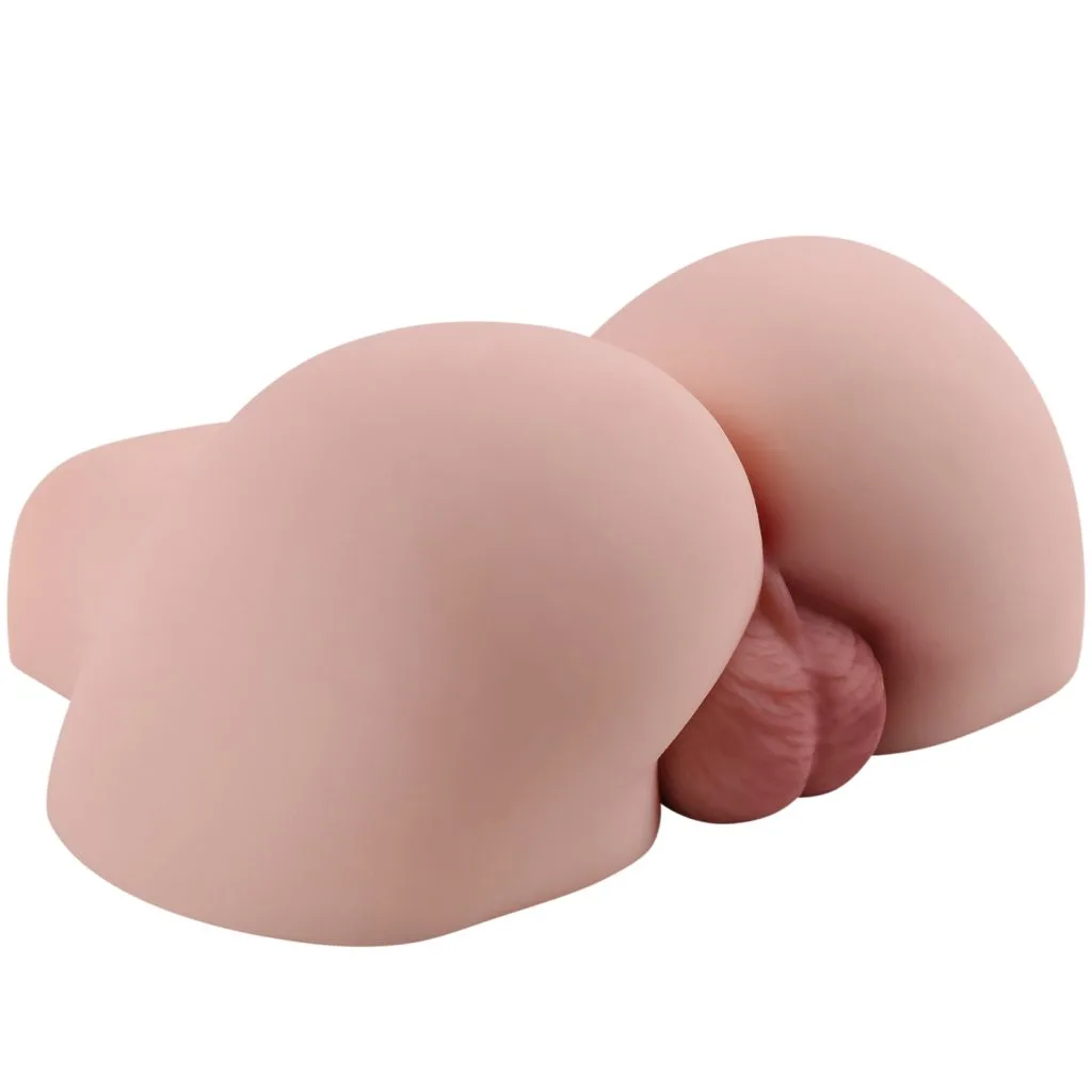 MAN-18 realistic male torso doll with dildo - KeHarbor product photo - view 5