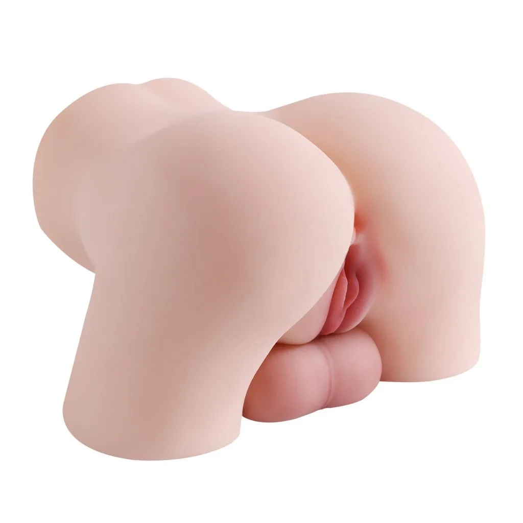 RY270 realistic male torso doll with dildo - KeHarbor product photo - view 5