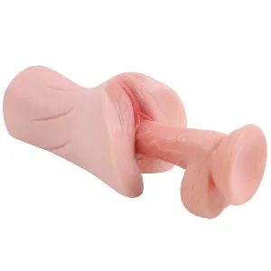 GM64 realistic silicone pocket pussy stroker - KeHarbor product photo