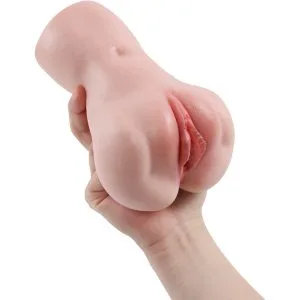 GM94A Realistic Silicone Pocket Pussy - 940g Textured Handheld Stroker