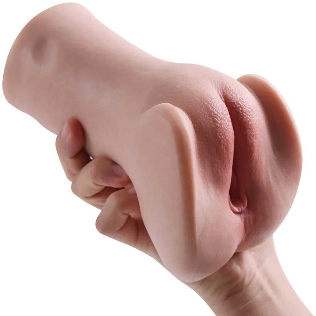 HM90 realistic silicone pocket pussy stroker - KeHarbor product photo - view 4