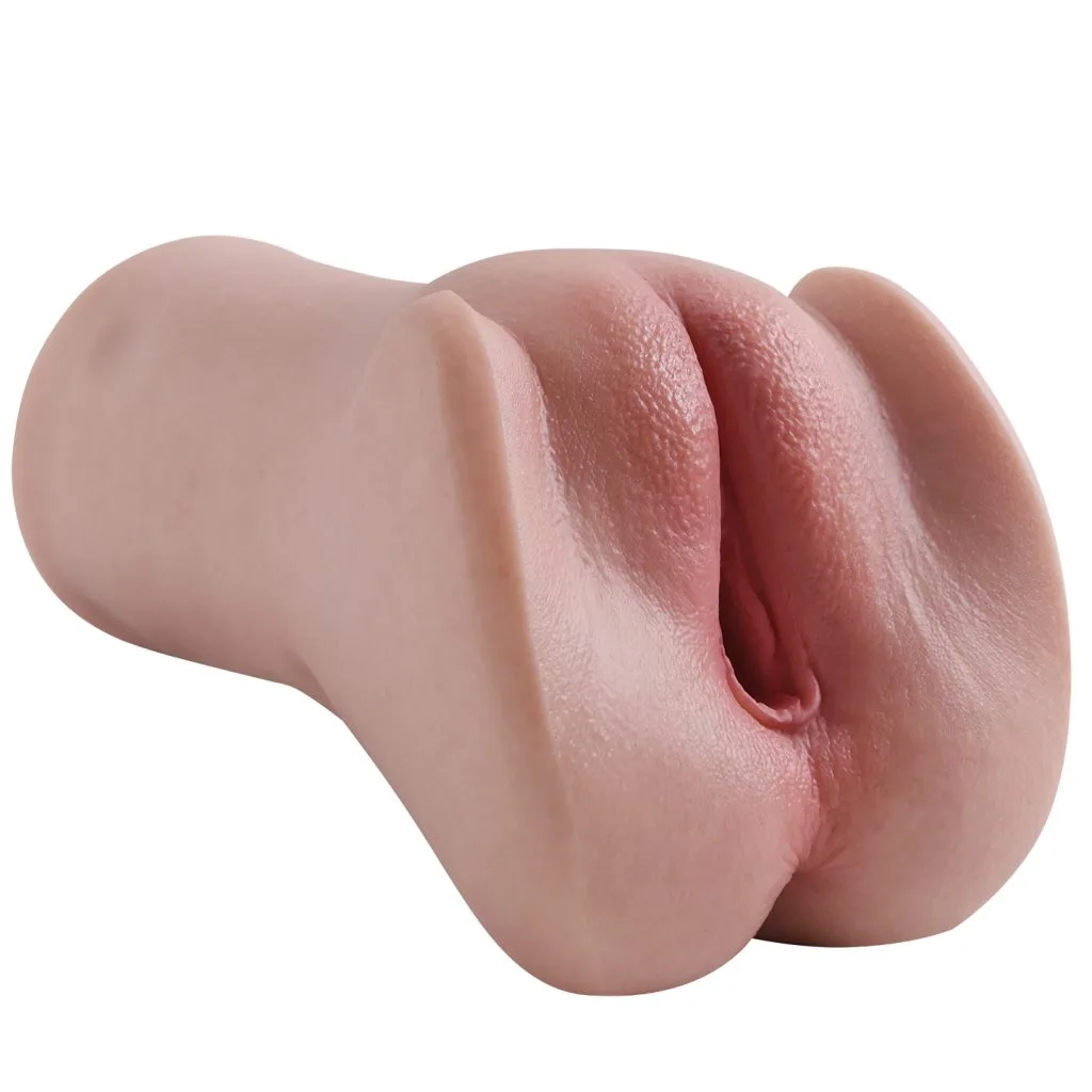 HM90 realistic silicone pocket pussy stroker - KeHarbor product photo - view 5