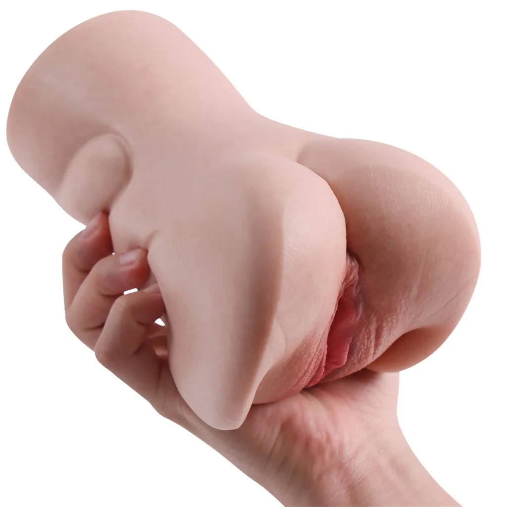 HM105 realistic silicone pocket pussy stroker - KeHarbor product photo - view 3