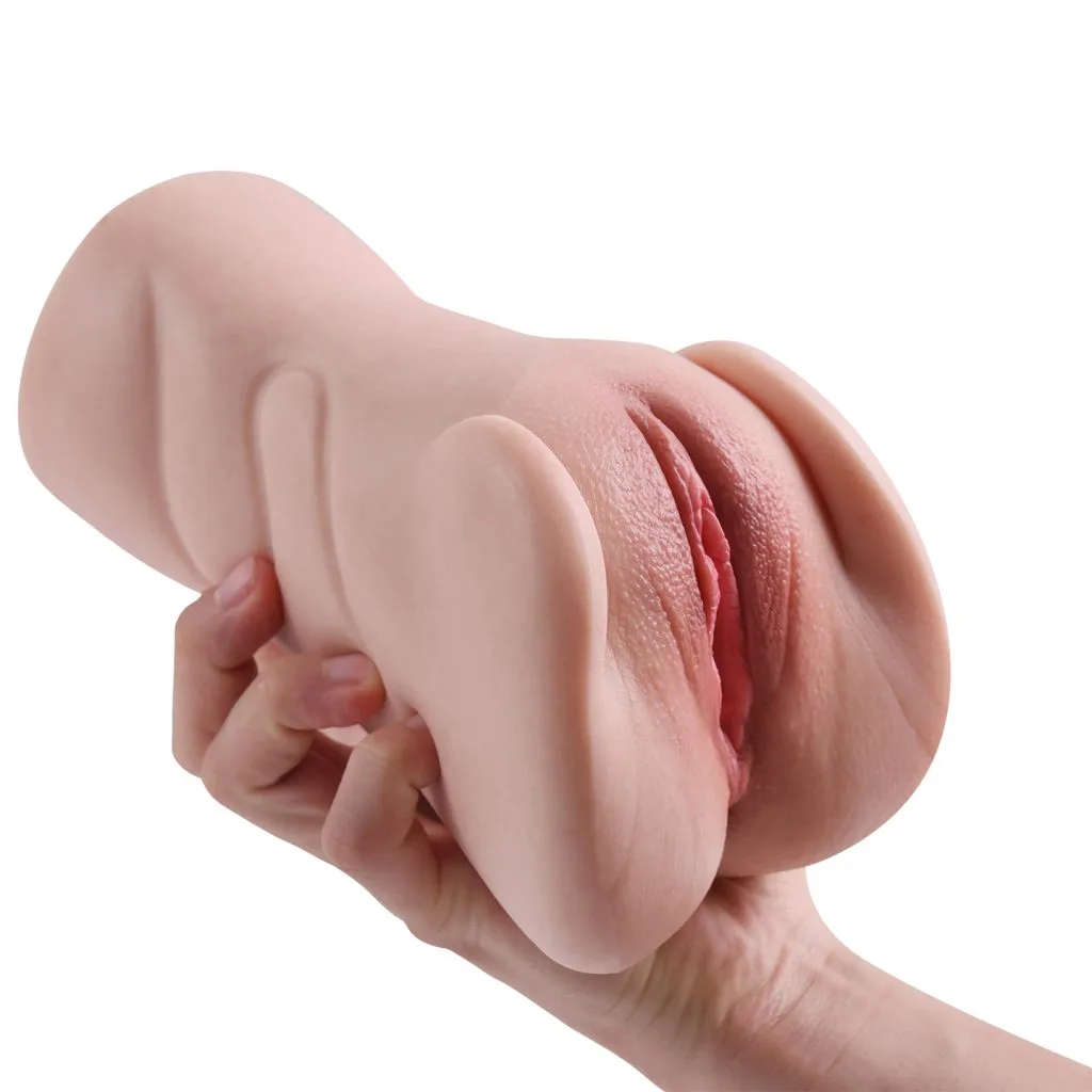 HM105 realistic silicone pocket pussy stroker - KeHarbor product photo - view 4