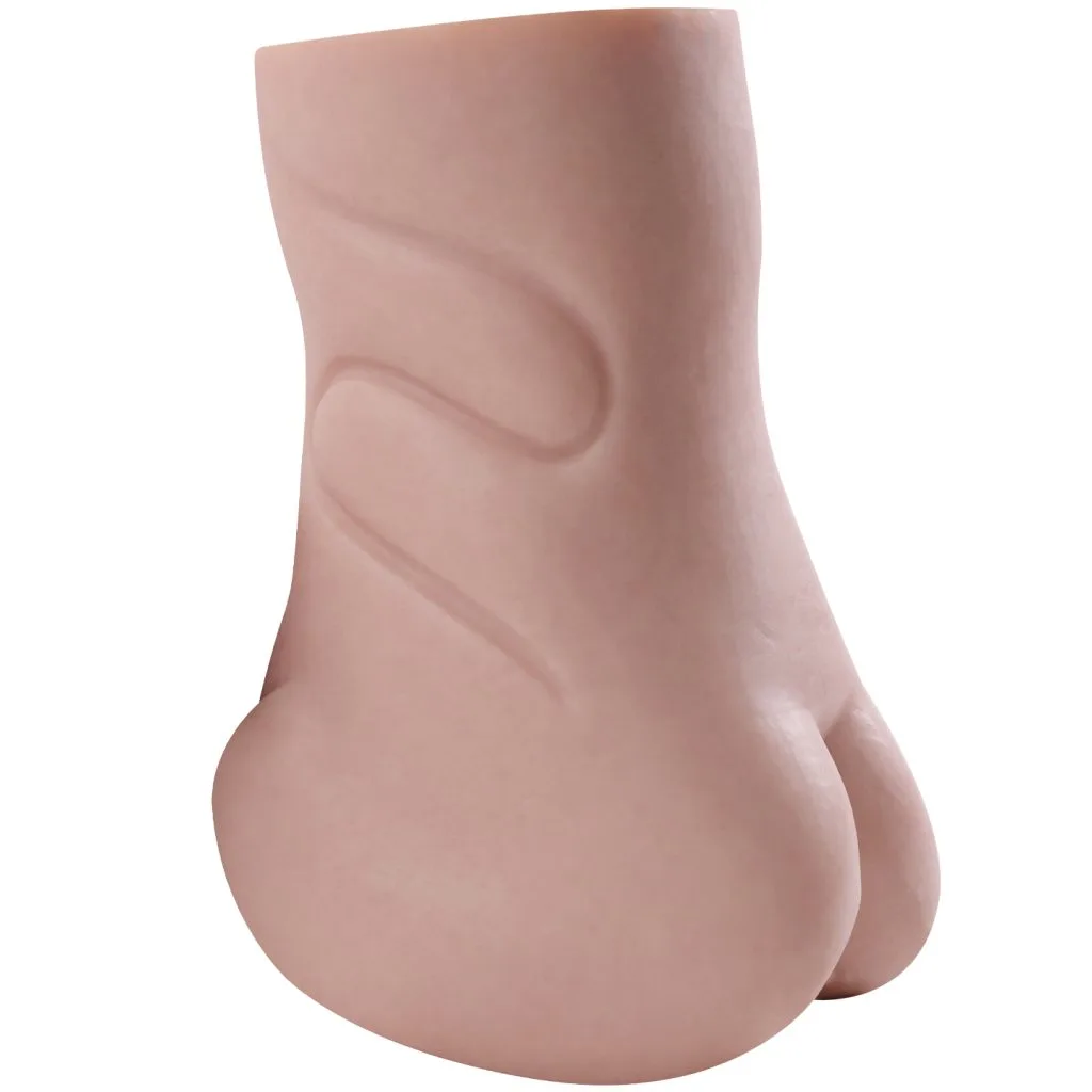 HM105 realistic silicone pocket pussy stroker - KeHarbor product photo - view 5