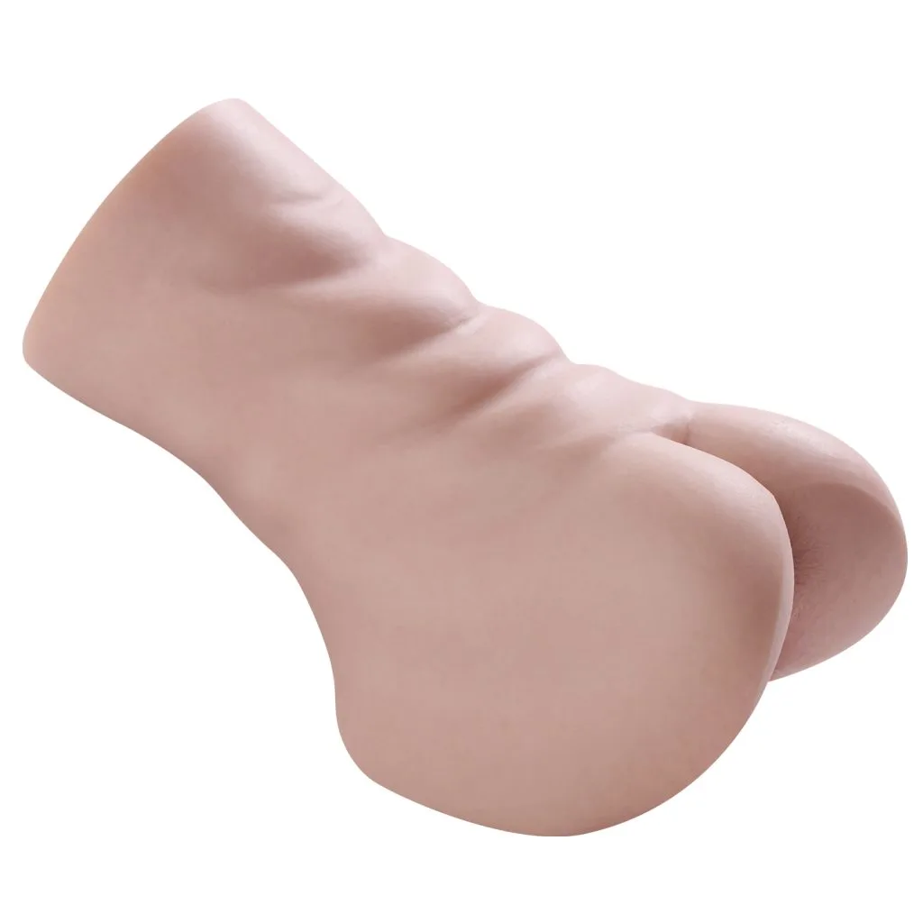 HM101 realistic silicone pocket pussy stroker - KeHarbor product photo - view 5