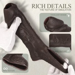 LM-T801M realistic silicone masturbator sleeve - KeHarbor product photo