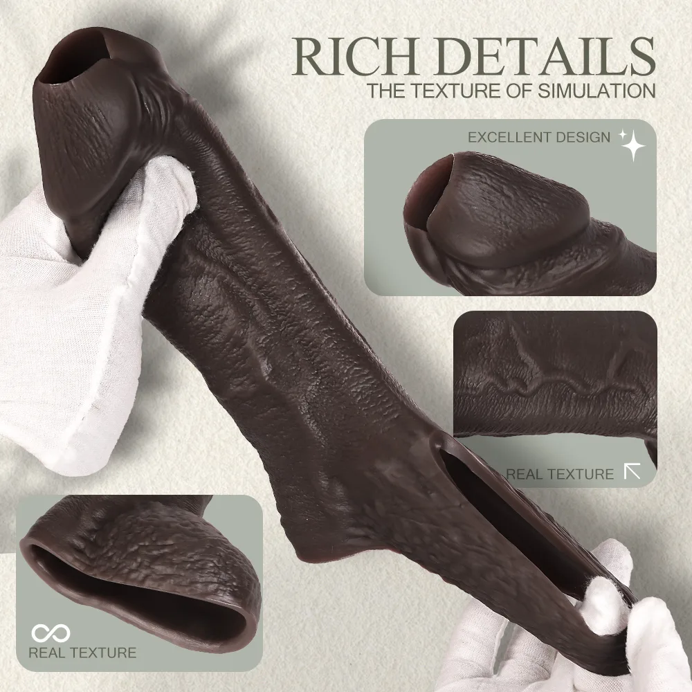 LM-T801M realistic silicone masturbator sleeve - KeHarbor product photo