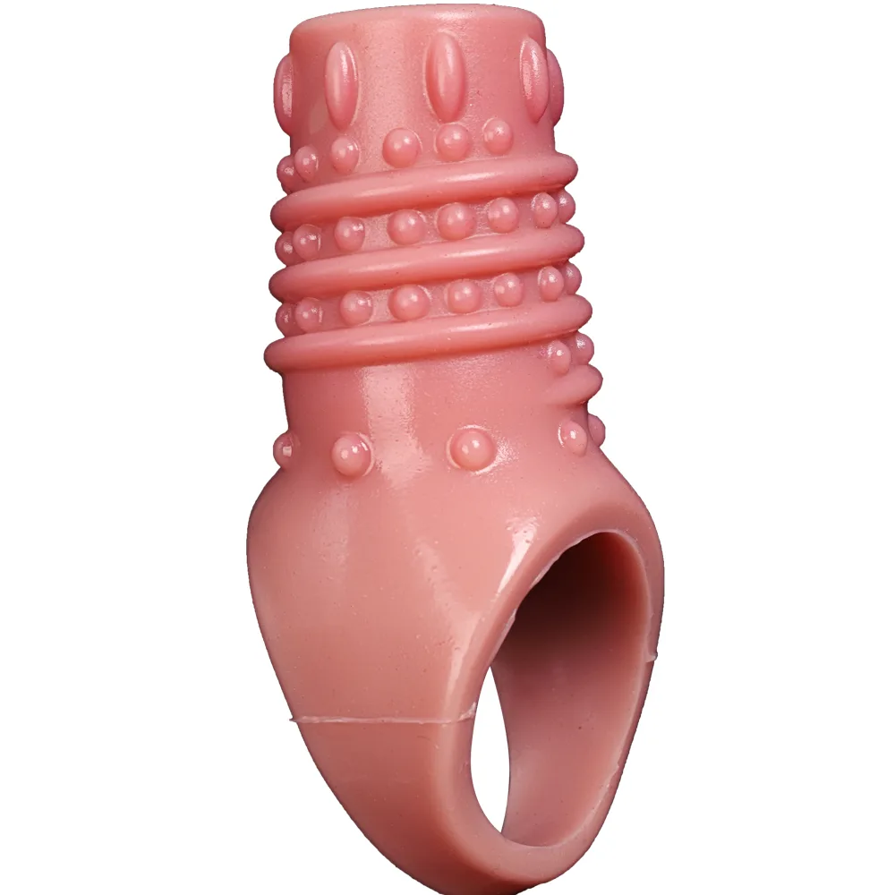 LM-T827 realistic silicone masturbator sleeve - KeHarbor product photo - view 3