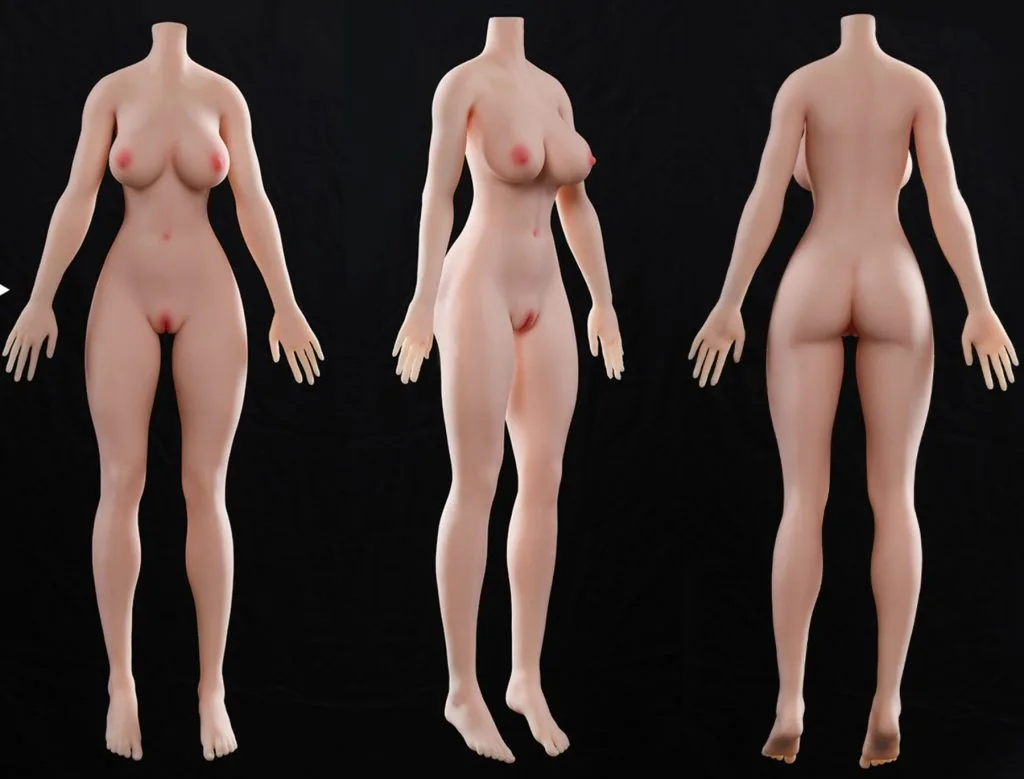 A68CM  full-size realistic tpe sex doll - KeHarbor product photo - view 2