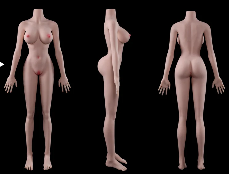 A135cm natural-bust skin-texture full-size realistic tpe sex doll - KeHarbor product photo