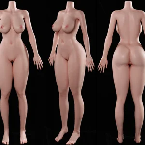 GA168cm Skin-Texture Full-Size Silicone Sex Doll - Complete Body with Head