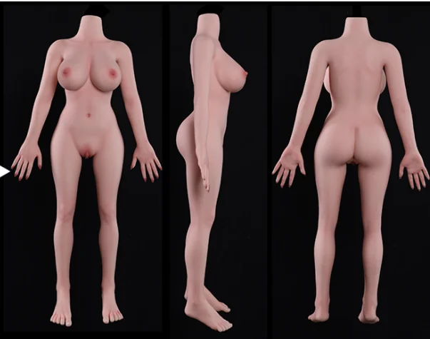 G100cm skin-texture full-size realistic silicone sex doll - KeHarbor product photo
