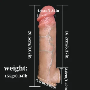 LM-T810L realistic silicone masturbator sleeve - KeHarbor product photo
