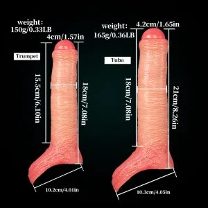 LM-T812L realistic silicone masturbator sleeve - KeHarbor product photo