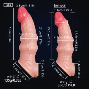 LM-T819L realistic silicone masturbator sleeve - KeHarbor product photo