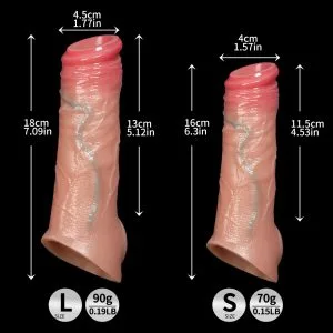 LM-T832M realistic silicone masturbator sleeve - KeHarbor product photo