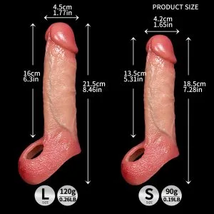 LM-T843M realistic silicone masturbator sleeve - KeHarbor product photo