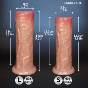 LM-T849M Realistic Silicone Masturbation Sleeve - Manual Stroker