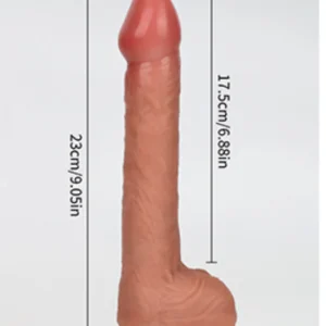 LM-04L remote thrusting silicone dildo - KeHarbor product photo