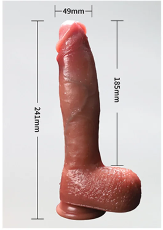 LM-007 remote thrusting silicone dildo - KeHarbor product photo