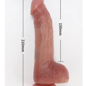 LM-321 remote thrusting silicone dildo - KeHarbor product photo