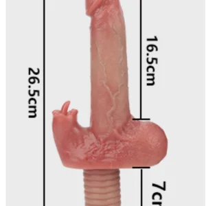LM-168L Handle remote thrusting silicone dildo - KeHarbor product photo