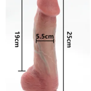 LM-312 remote thrusting silicone dildo - KeHarbor product photo