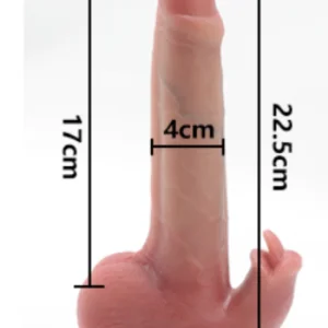 LM-313 remote thrusting silicone dildo - KeHarbor product photo