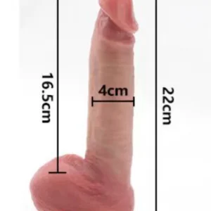 LM-314 remote thrusting silicone dildo - KeHarbor product photo