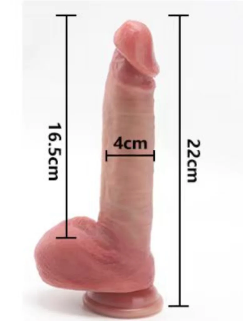 LM-314 remote thrusting silicone dildo - KeHarbor product photo