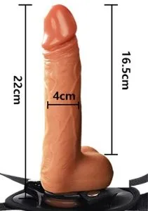 LM-323 remote thrusting silicone dildo - KeHarbor product photo